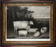 After thomas weaver by William Ward, Mezzotint, sold Nov 2021