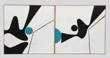 Fateful Journey 1 and Fateful Journey 2 by Roger Blaker, oil, sold Oct 2021