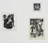 Mermaid and Fox by Eric James Mellon, print (other), sold Oct 2021