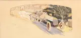 En Bretagne lithograph on paper by Ernest Montaut, lithograph on paper, offered Oct 2021