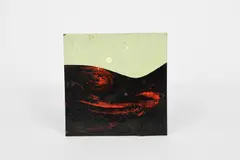 Untitled by Jon Catleugh, acrylic on board, sold Aug 2021
