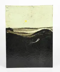 Untitled by Jon Catleugh, acrylic on paper, sold Aug 2021