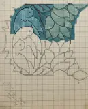Design for a Tomkinsons carpet by Charles Francis Annesley Voysey, watercolour, sold Aug 2021