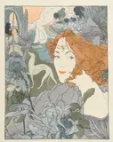 Retour by Georges de Feure, lithograph, sold Aug 2021