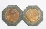Byzantine Heads by Alphonse Mucha, print, sold Aug 2021