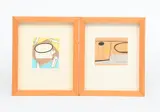 Labas by Nicholas Homoky, lithograph on paper, sold Aug 2021
