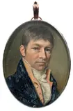 Portrait miniature of a gentleman by William Naish, oil, sold Aug 2021