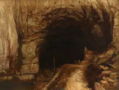 Peak Cavern by James Ward, 1835, Oil on canvas, sold Aug 2021