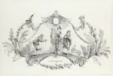 After Jean-Antoine Watteau by François Boucher, Etching, third state, sold Aug 2021