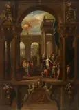 Dido and Aeneas by James Thornhill, Oil on canvas, sold Aug 2021