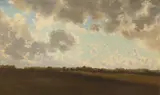 Étude de Ciel by Auguste Anastasi, Oil on canvas, sold Aug 2021