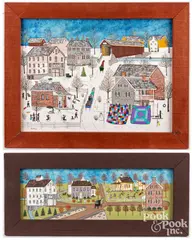 works by Dolores Hackenberger, oil on canvas, sold Jun 2023