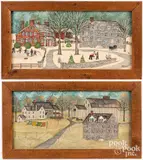 works by Dolores Hackenberger, oil on board, sold Jun 2023