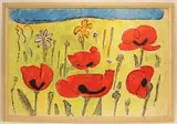 Poppies by Charles Culver, Watercolor "Poppies", sold Mar 2020