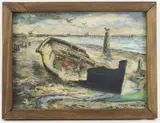 Untitled by Walter Condit, Oil on board, sold Mar 2020