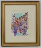 Venice by Joseph James Crilley, Watercolor, sold Mar 2020