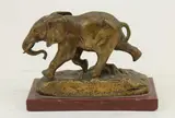 Untitled by Antoine-Louis Barye, Bronze figure of an elephant, sold Apr 2020