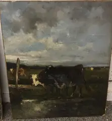 Untitled by Emile Van Marcke De Lummen, Oil on canvas, sold Apr 2020