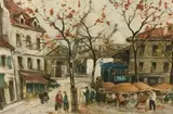 Untitled by Charles Blondin, Pencil signed lithograph, sold Apr 2020