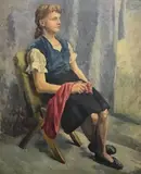 Untitled by Napoleon Gorski, Oil on canvas, sold Apr 2020