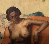 Untitled by Napoleon Gorski, Oil on board, sold Apr 2020