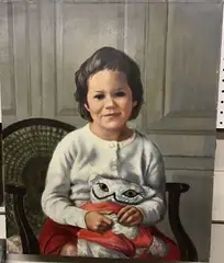Untitled by Furman Finck, Oil on canvas, sold Apr 2020