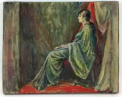 Untitled by Florence J. Hoopes, Oil on canvas, sold Jun 2020