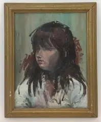 Untitled by Florence J. Hoopes, Oil on board, sold Jun 2020