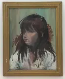 Untitled by Florence J. Hoopes, Oil on board, sold Jun 2020