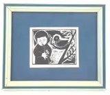 Song of Peace by Margery Niblock, Woodblock print, sold Jun 2020