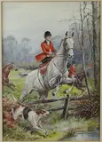 Untitled by John Carey, Watercolor, sold Jun 2020