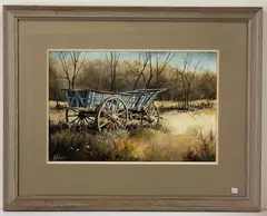 Untitled by Ray Hendershot, Watercolor, sold Jun 2020