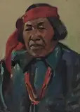 Untitled by Robert Atwood, Oil on board, sold Jun 2020