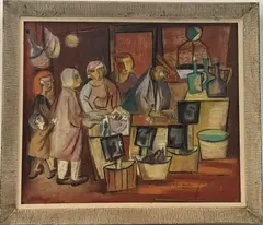 Untitled by Helen Malta, Pastel (under glass), sold Jun 2020