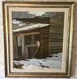 His Home by Willi Schiener, Oil on canvas titled “His Home”, sold Jul 2020