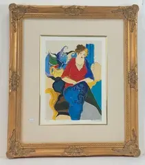 Grace III by Itzchak Isaac Tarkay, Serigraph, sold Jul 2020