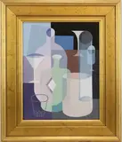 Untitled by Seymour Zayon, Oil on board, sold Jul 2020