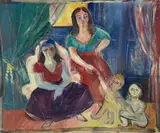 Untitled by Helen Malta, Oil on canvas, sold Jul 2020