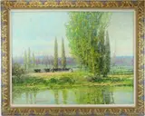 Lombard.. by John Charles Terelak, Oil on canvas, sold Aug 2020