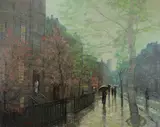 Untitled by John Charles Terelak, Oil on linen, sold Aug 2020