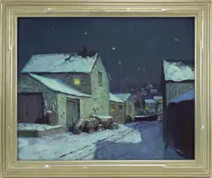 Gloucester by George Sotter, Oil on board, sold Aug 2020