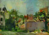 Untitled by Will Barnett, Oil on canvas, sold Aug 2020