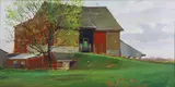 Untitled by Ben Marcune, Oil on wood, sold Aug 2020