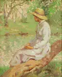 Untitled by Laurence A. Campbell, Oil on canvas, sold Aug 2020