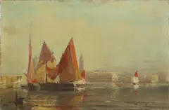 Untitled by Douglas Arthur Teed, Oil on canvas, sold Aug 2020