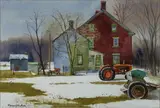 Waiting for Spring by Ranulph Bye, Watercolor, sold Aug 2020