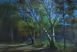 Untitled by Ben Marcune, Oil on wood, sold Aug 2020