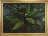 Untitled by Ben Marcune, Oil on board, sold Aug 2020