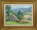 Untitled by Ben Marcune, Oil on canvas, sold Aug 2020