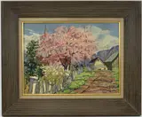 Untitled by Vernon Wood, Oil on board, sold Aug 2020